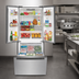 Thumbnail image #5 for KoolMore 18.5 Cu. Ft. Stainless Steel French Door Reach-In Refrigerator with Bottom Freezer