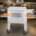 Thumbnail image #4 for Lincoln Impinger I 1400 Series Electric Single-Stack Conveyor Pizza Oven Package with Stand and Glass Access Window
