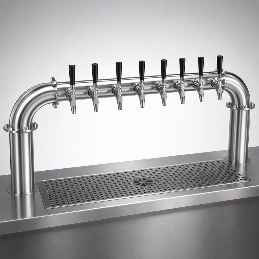 Eight-Faucet Capacity
