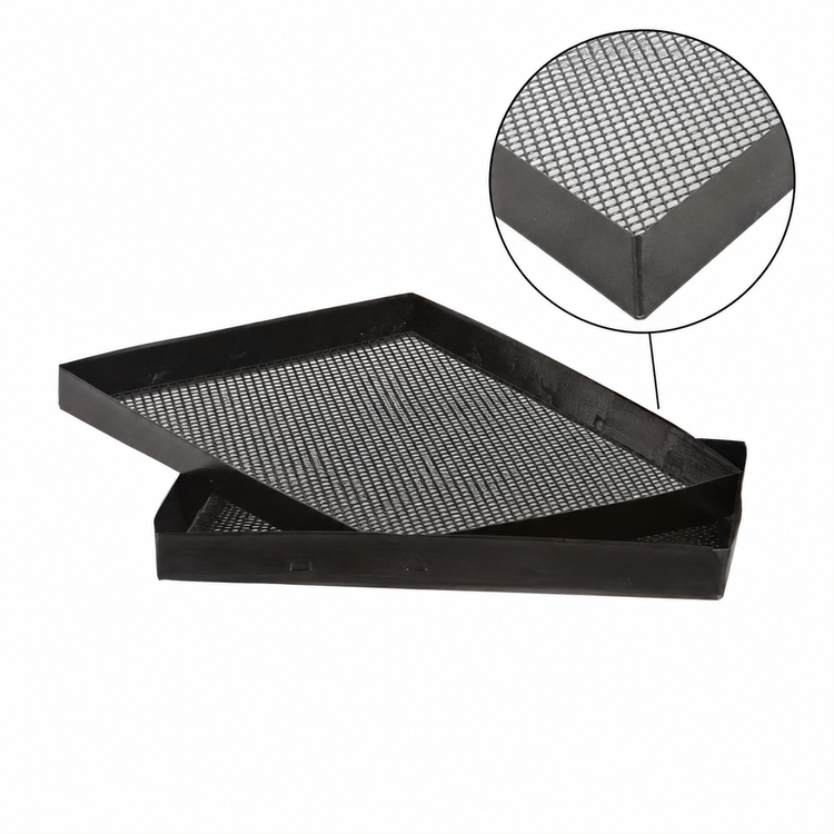 Product image #5 for ACP Non-Stick Mesh-Bottom Oven Basket, 11-1/4 x 11-1/4 x 1 Inch, 2 Per Box