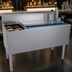 Thumbnail image #4 for Glastender CBA-42L-CP10 42 Inch Underbar Combo Ice Bin/Cocktail Unit with Left Bottle Well and 10-Circuit Cold Plate