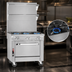 Thumbnail image #4 for Southbend Platinum 36-Inch Heavy Duty Gas Sectional Range with Three 12-Inch Uniform Hot Tops and Cabinet Base