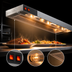 Thumbnail image #4 for Eagle RedHots 132-Inch Lighted High-Watt Remote Strip Heat Lamp, Single Rod, 240V