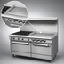 Thumbnail image #4 for Southbend S-Series 60-Inch Commercial Gas Restaurant Range with 6 Open Burners, 24-Inch Thermostatic Griddle, and 2 Cabinet Bases