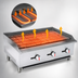 Thumbnail image #4 for Sapphire 36-Inch Countertop Gas Charbroiler with 3 U-Shaped Burners, NG/LP