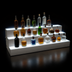 Thumbnail image #4 for Glastender 42-Inch Wide 3-Tier Lighted Liquor Display with LED Lighting
