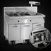 Thumbnail image #4 for Imperial Electric Floor Fryer, 2-Tank 50 lb. Each, Built-In Filter System, Dump Station