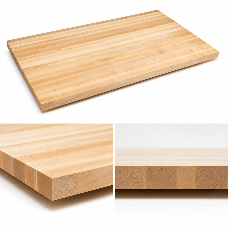 Product image #4 for Boos Block KCT13242-V Northern Hard Rock Maple Kitchen Countertop, 132 x 42 x 1-1/2 Inch, Varnique Finish