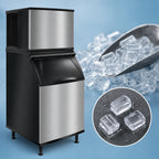 Thumbnail image #4 for Koolaire KYT0700A Air-Cooled Self-Contained Half-Dice Cube Ice Machine, 740 lb/24 Hours, 30-Inch Wide