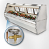 Thumbnail image #4 for Howard-McCray 35 Series Remote Fish and Poultry Service Case, 95-Inch, Straight Glass, LED, White