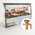 Thumbnail image #4 for Howard-McCray HMC 34N Series 96-Inch Remote Full Service Double Duty Deli Meat & Cheese Case, Black Exterior, LED Lighting