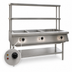 Thumbnail image #4 for Eagle Group 48-Inch 3-Well Electric Sealed-Well Hot Food Table with Double-Tier Flex-Master Overshelves