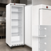 Thumbnail image #4 for Serv-Ware 25 Cu. Ft. 1-Door Reach-In Freezer with White Painted Finish, Bottom-Mounted Compressor, 115V