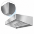 Thumbnail image #4 for SpecAir HES96-78 78-Inch Short Front Wall Mount Exhaust-Only Hood