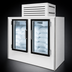 Thumbnail image #4 for Fogel Indoor Bagged Ice Merchandiser, 60 Cu. Ft., 2 Glass Doors, Top-Mounted Self-Contained Refrigeration