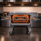 Thumbnail image #4 for Lincoln Foodservice Impinger (3200 Series) 3240-1L Single-Deck LP Gas Conveyor Oven Package, 40-Inch Chamber, Digital Controls