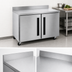 Thumbnail image #4 for Traulsen Centerline 36-Inch Two-Section Undercounter Worktop Freezer with Right-Hinged Solid Doors