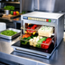 Thumbnail image #4 for Panasonic PRO2 NE-3280 Sonic Steamer Ventless Commercial Microwave Oven and Rethermalizer, 3.2 kW, 1.6 Cu. Ft.