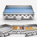 Thumbnail image #4 for Vulcan MSA Series MSA24-30 Heavy Duty Countertop Gas Griddle, 24 x 30 Inch Cooking Surface