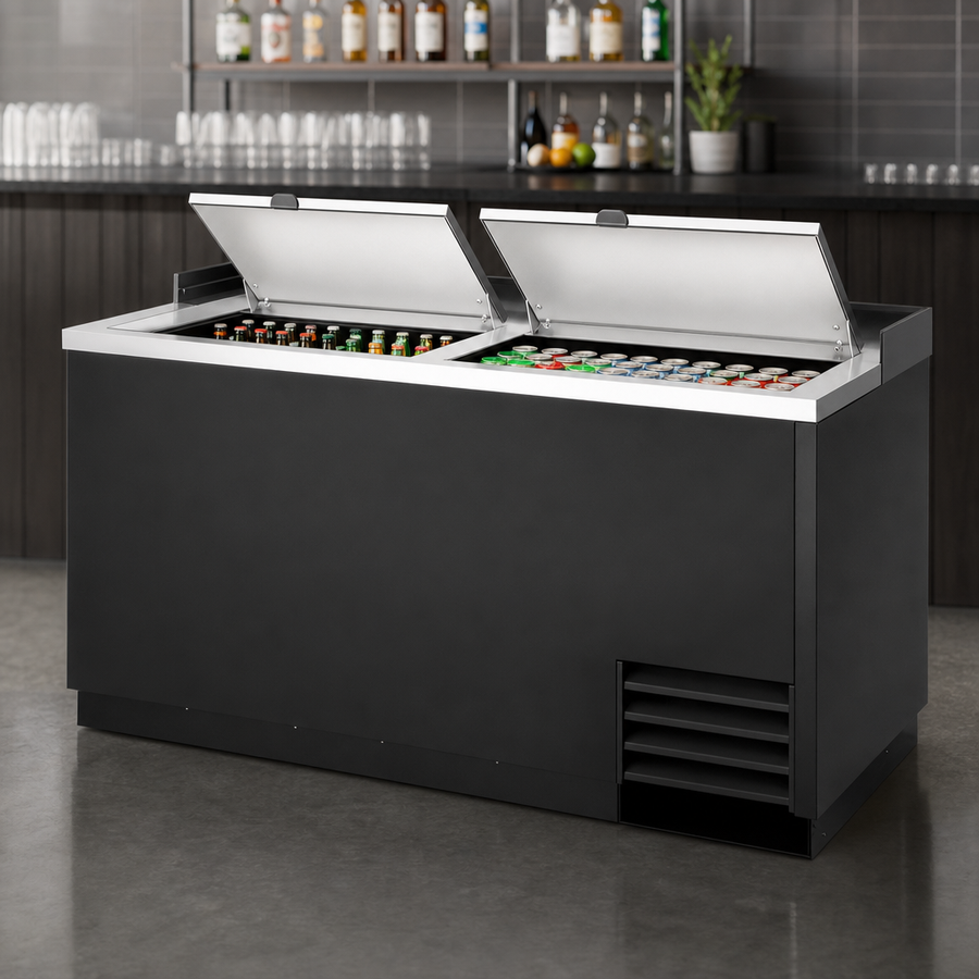 Dual-Lid Flat Top