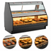 Thumbnail image #4 for Fusion Hot Over Hot Combination Food Display Case with Heated Deck Lower Display and Upper Full-Size Pan Section