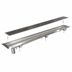 Thumbnail image #4 for John Boos URN12 Drop-In Stainless Steel Urn Trough with Removable Grate, 12-Inch Wide, 1-1/4-Inch OD Drain