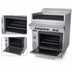 Thumbnail image #4 for Garland Cuisine Series Heavy Duty 36-Inch Natural Gas Charbroiler Range with Standard Oven and Non-Adjustable Grates