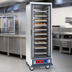 Thumbnail image #4 for Metro C5 1 Series Full-Height Mobile Non-Insulated Combination Heated Holding & Proofing Cabinet with Lip Load Slides and Clear Door