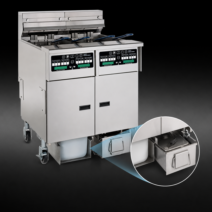 Built-In Filter Drawer System
