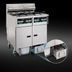 Thumbnail image #4 for Solstice Reduced Oil Volume Electric Fryer, Full Frypot, 30 lb Oil Capacity, 17 kW, with Built-In Filter Drawer System