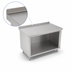 Thumbnail image #4 for John Boos Open Front Cabinet Base Work Table with 14-Gauge Stainless Steel Top, 48 x 36 Inches