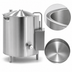 Thumbnail image #4 for Legion LEC-20 20-Gallon Electric Self-Contained Steam Kettle, 2/3 Jacketed, 304 Stainless Steel Liner, 9 kW