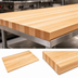 Thumbnail image #4 for John Boos Boos Block KCT14442-V Edge Grain Maple Kitchen Countertop, 144 x 42 x 1-1/2 Inch, Varnique Finish