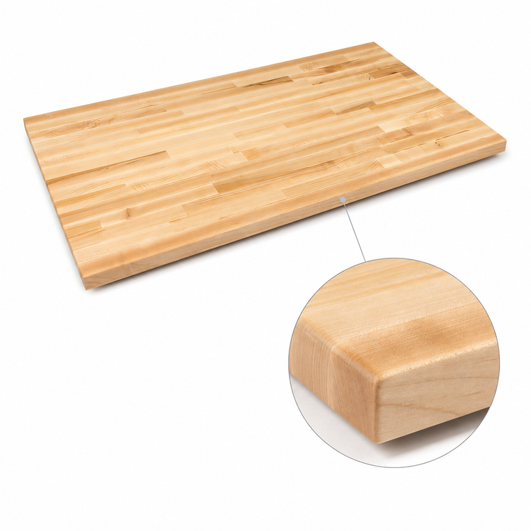Product image #4 for Boos Block Northern Hard Rock Maple Blended Edge Grain Kitchen Countertop, 60 x 42 x 1-1/2 Inch, Oil Finish