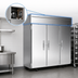 Thumbnail image #4 for Victory Elite 3-Section Top-Mount Reach-In Freezer, 69.1 Cu. Ft., Stainless Steel Front