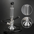 Thumbnail image #4 for Micro Matic USA 751-061 M-System Import Party Pump with Integrated Pressure Relief Valve, 4-Inch Chrome-Plated Pump, Tin-Nickel Plated Base