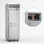 Thumbnail image #5 for Beverage Air Cross Temp® CT1HC-1HS 1-Section Convertible Reach-In Refrigerator/Freezer, 23.1 Cu. Ft., 2 Solid Doors, Top-Mounted Refrigeration