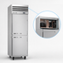 Thumbnail image #5 for Beverage-Air Cross Temp® Full-Height Convertible Reach-In Refrigerator/Freezer, 1-Section, 23.1 Cu. Ft., Top-Mounted Self-Contained, 2 Half Solid Doors