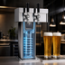 Thumbnail image #4 for Perlick Countertop 2-Faucet Standard Base Glycol-Cooled Tee Draft Beer Tower, Stainless Steel