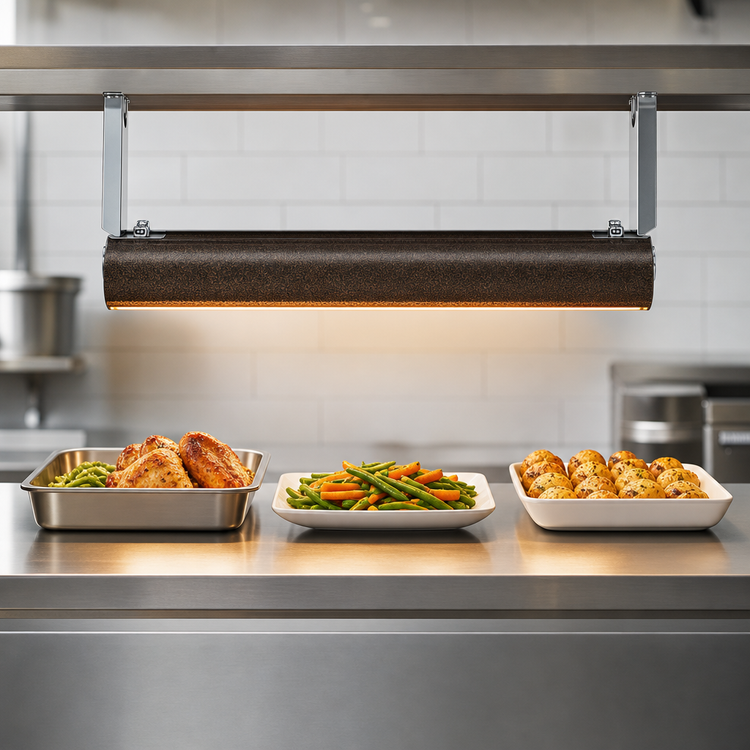 Product image #4 for Vollrath 24-Inch Low Profile Unlighted Strip Heat Lamp, 208V