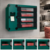 Thumbnail image #4 for Hatco Flav-R 2-Go Built-In Pizza Locker System, 77-7/8 Inch Wide, 4 Lockers