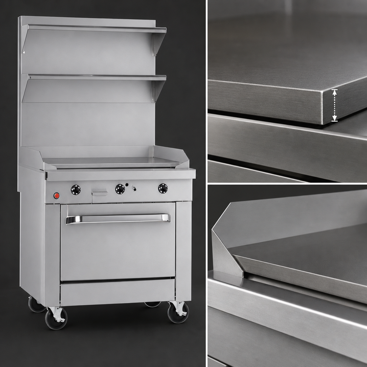 Product image #4 for Southbend Platinum 16-Inch Heavy Duty Gas Griddle with Cabinet Base