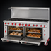 Thumbnail image #4 for American Range Green Flame 72-Inch Commercial Gas Range with 12 Open Burners and 2 Standard Ovens