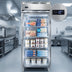 Thumbnail image #3 for Continental Refrigerator Designer Line D1FXNGD 1-Section Extra-Wide Display Reach-In Freezer