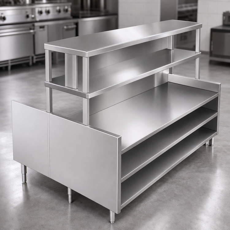 Product image #4 for Randell RCR-64.5 64-1/2"W Modular Chef Service Counter - Right Section
