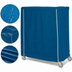 Thumbnail image #4 for Metro Waterproof Banquet Cart Cover, Vinyl-Nylon Coated, 36 x 18 x 62 Inches, Mariner Blue