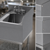 Thumbnail image #4 for Advance Tabco Riveted Right Side Splash for 18-Inch Deep Underbar Units