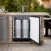 Thumbnail image #5 for Outdoor ADA-Compliant Dual Tap Wine Kegerator, Built-In or Freestanding, 24-Inch Stainless Steel
