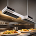 Thumbnail image #4 for Hatco Glo-Ray 48-Inch Unlighted Dual Infra-Black Strip Heater with 6-Inch Spacer, 2200W, Aluminum