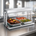 Thumbnail image #4 for Hatco Glo-Ray 24-Inch Countertop Buffet Warmer with Heated Base and Sneeze Guards